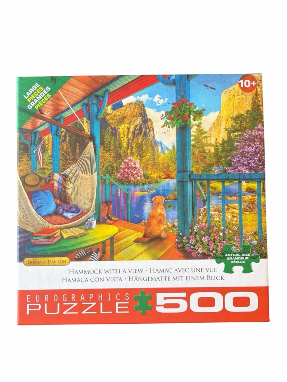 Eurographics 500-Piece 'Hammock with a View' Puzzle - Multicolor